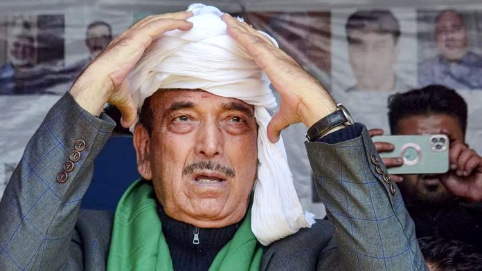 Azad Accuses NC, PDP Of Prioritising Power Over Public Interest
