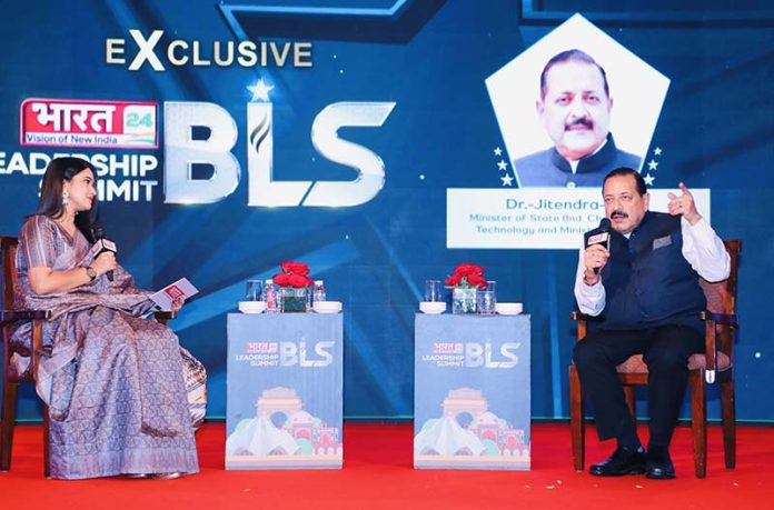 Union Minister Dr. Jitendra Singh in an exclusive interview during the 