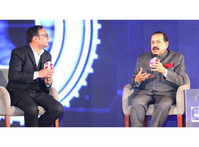 Union Minister Dr. Jitendra Singh in an exclusive interview at the National Zee TV Conclave at New Delhi.