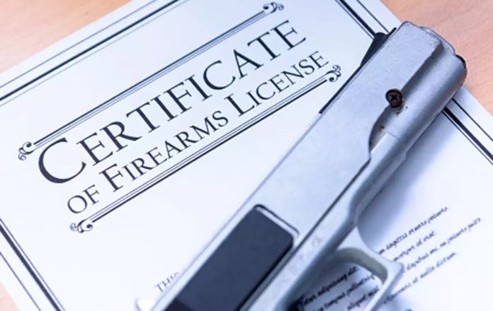 Verification Of Arms Licences Issued By Other States Must Be Done By Feb 15