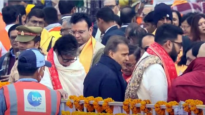 Ram Temple Consecration | Amitabh Bachchan, Alia-Ranbir, Vicky-Katrina Reach Ayodhya