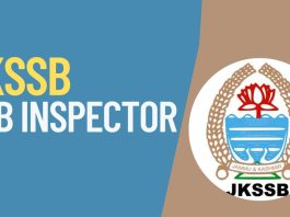 JKSSB Announces Final Selection List For Sub-Inspector, Police Post