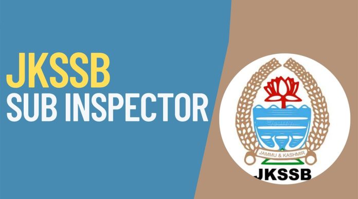 JKSSB Announces Final Selection List For Sub-Inspector, Police Post