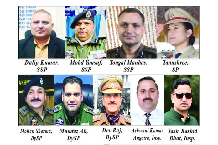 86 JKP men awarded Prez Police Medals, 4 get Shaurya Chakra - Daily ...