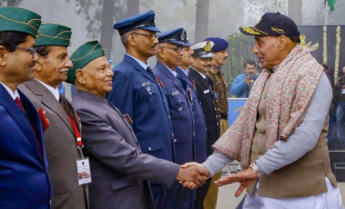 Modi Govt Leaving No Stone Unturned To Ensure Well-Being Of Armed Forces Veterans: Rajnath