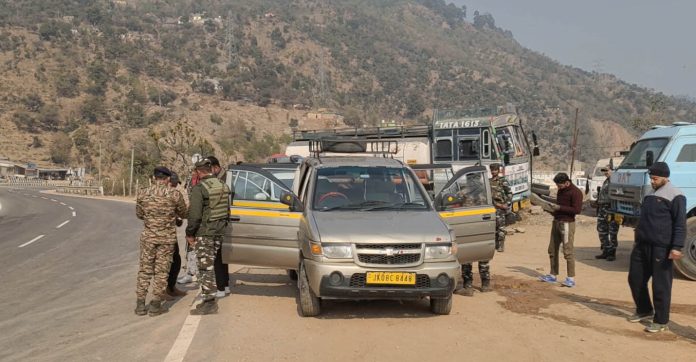 CRPF Tightens Security On Jammu-Srinagar National Highway Ahead Of Republic Day