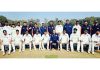 U-23 Men's J&K team posing for group photograph on Wednesday at Jammu.
