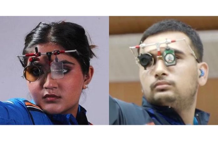 Shooting: Varun, Esha seal Oly quota places with 10m air pistol golds at Asian Qualifiers