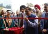 Advisor Rajeev Rai Bhatnagar inaugurating 1st edition of Jammu Trade Fair on Wednesday.