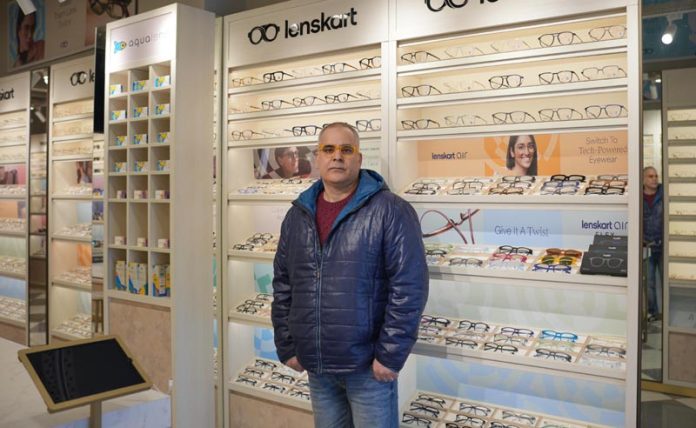 Lenskart, India's leading eyewear brand, opens its first outlet in Kashmir.