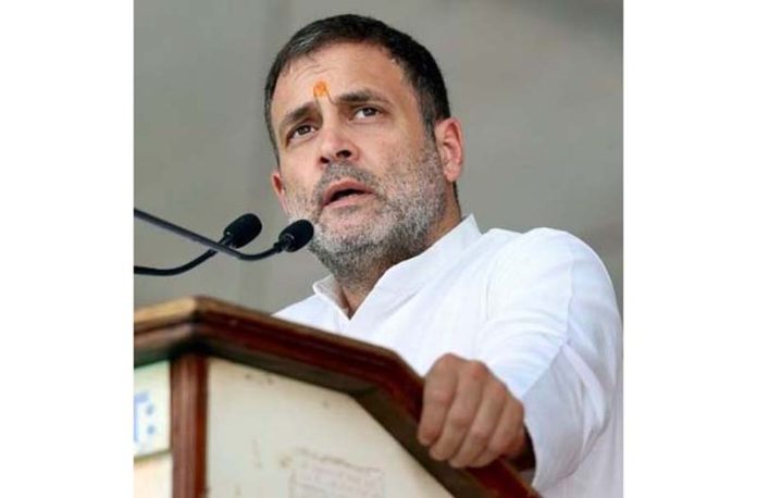 BJP dividing country in name of caste, creed, religion: Rahul
