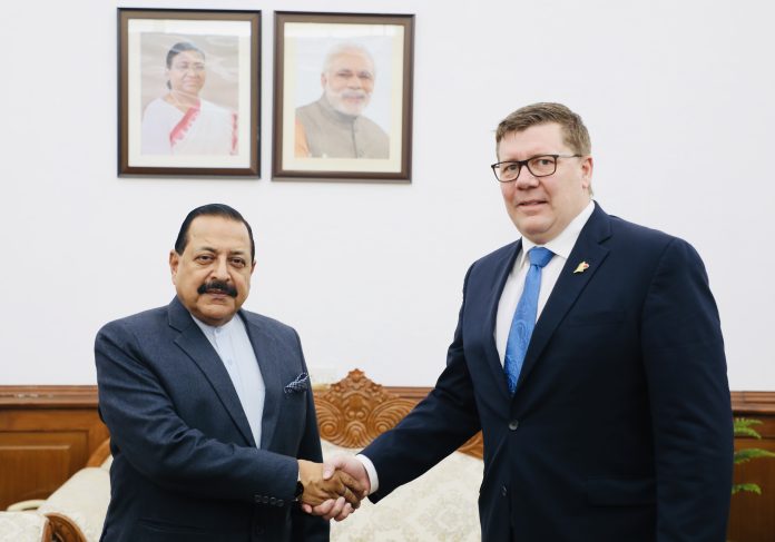 High Level Canadian Delegation Led By Premier Saskatchewan Meets Dr Jitendra