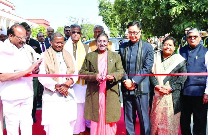 President Droupadi Murmu inaugurated Vividhata Ka Amrit Mahotsav at Rashtrapati Bhavan on Thursday.