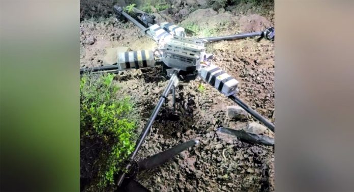 Pak drone shot down on LoC