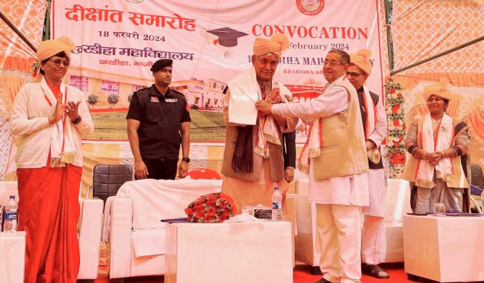LG Sinha Addresses Convocation Ceremony Of Khardiha Mahavidyalaya At Ghazipur