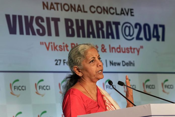 Sitharaman Asks India Inc To Align Itself With Goal Of 'Viksit Bharat' By 2047