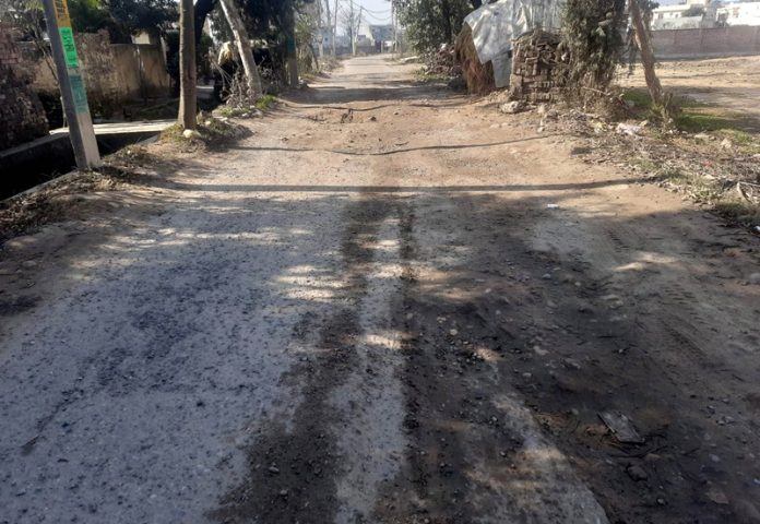 Repair Ramakrishna Mission road