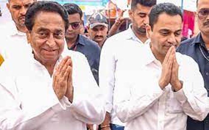 Amid BJP switch speculation, Kamal Nath tells media 'will let you know'; son Nakul drops Cong from X bio