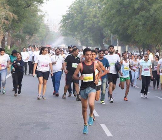35,000 people participate in 'Run for Zero Hunger' Gurugram Marathon