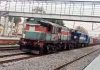 Train running without drivers on Kathua-Hoshiarpur track on Sunday.