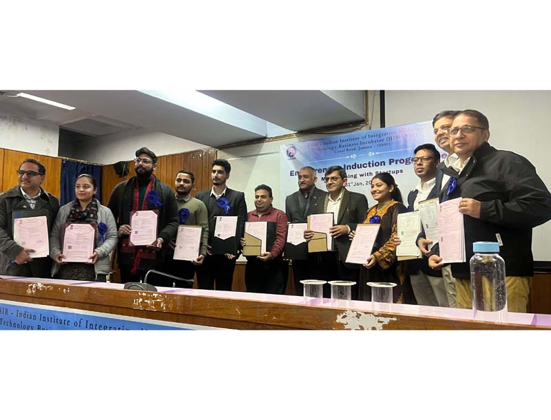 JIAR students sign MoU with CSIRIIIM Daily Excelsior