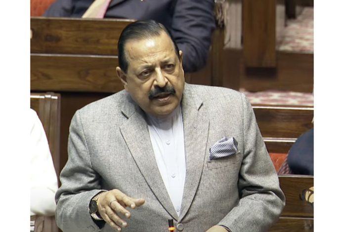 Union Minister Dr. Jitendra Singh replying to the debate on 'The Public Examinations (Prevention of Unfair Means) Bill, 2024', in Rajya Sabha on Friday.
