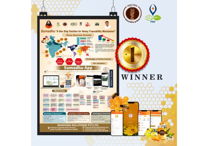 Patanjali's Sumadhu App gets 1st prize in checking purity, quality