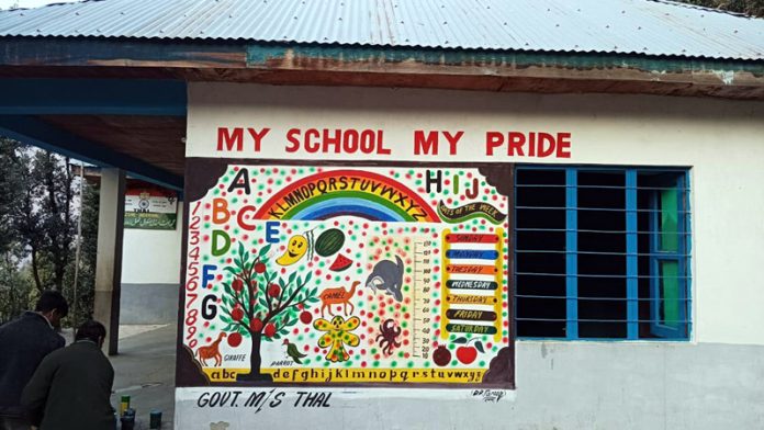 A school covered under ‘My School My Pride’ in Kishtwar.