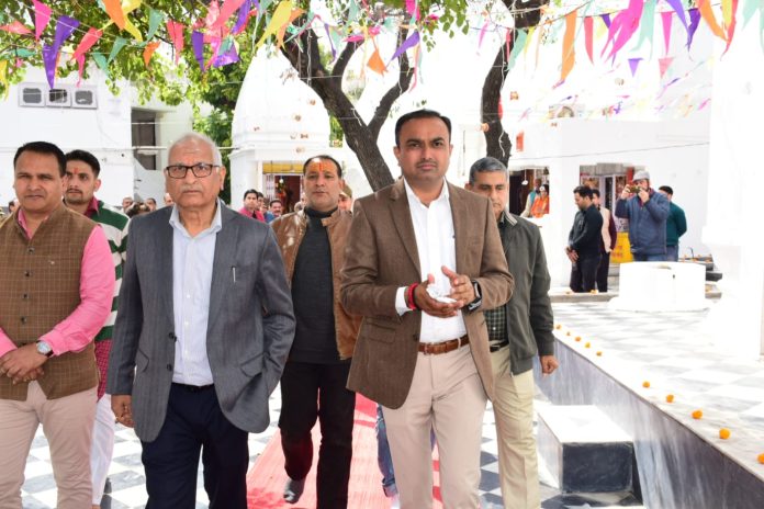 Div Com Jammu Attends Inaugural Ceremony Of Maha Shivratri Mahotsav At Panchvaktra Mahadev Mandir