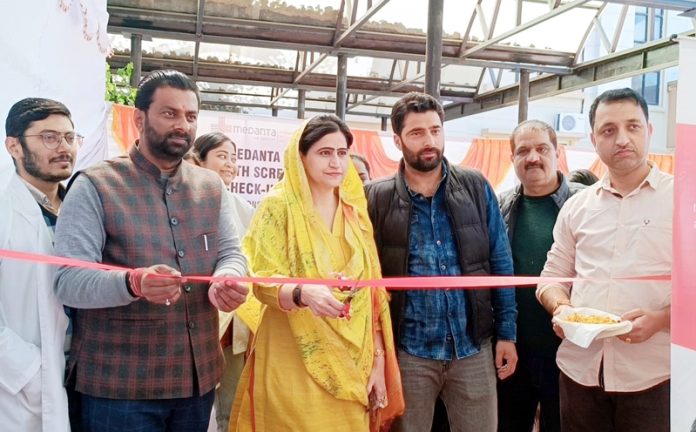 Director FCS&CA Rifat Kohli inaugurating medical camp.