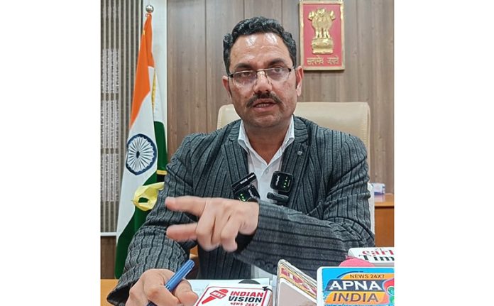 Robust polling infrastructure in place: DEO Rajouri