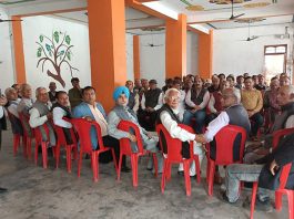 PoJK DPs meeting under the banner of J&K Sharnarthi Action Committee at Sunderbani.