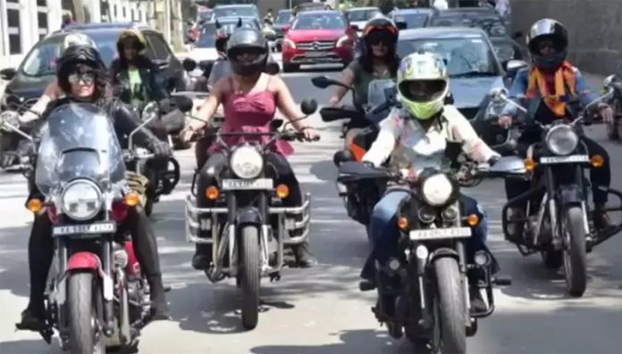 Riding for a Greener Tomorrow: Women's Day Bike Rally by 1522/Street 1522 & 7 Trees for Life