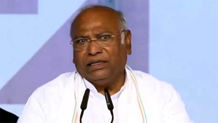 PM talks about Art 370 instead of works: Kharge