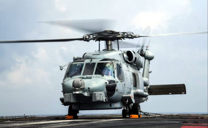 Indian Navy to commission newly-inducted MH 60R Seahawk helicopter on Wednesday