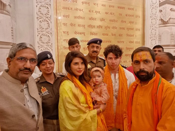 Priyanka Chopra Jonas Shares Pictures From Ram Temple Visit, Says 'Jai Siya Ram'