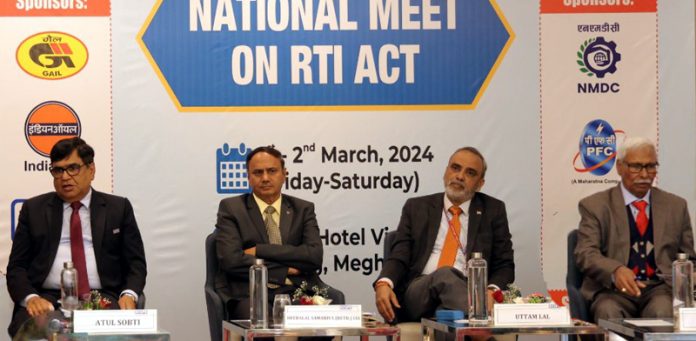 CICI and others during SCOPE organized ‘National Meet on RTI Act’.