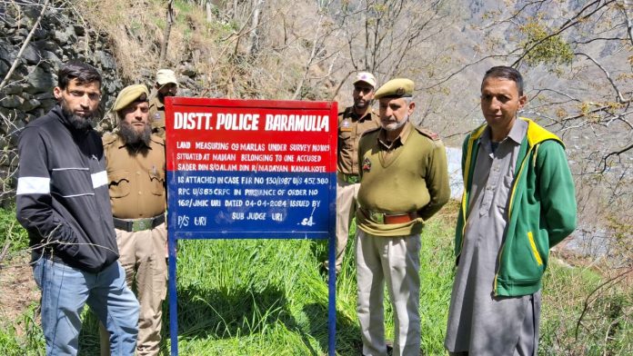 Properties Of 3 Proclaimed Offenders Seized In Jammu And Kashmir's Baramulla