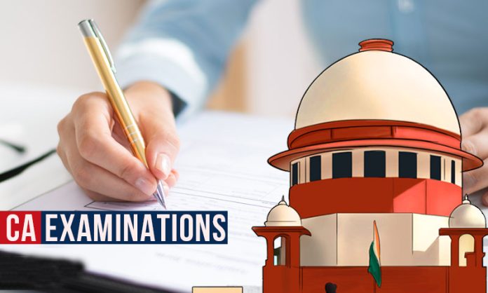 SC Refuses Plea Seeking Postponement Of CA Exams Scheduled In MayPostponement Of CA Exams Scheduled In May