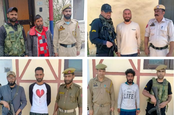 8 Drug Smugglers Booked Under PIT NDPS Act In J&K's Baramulla