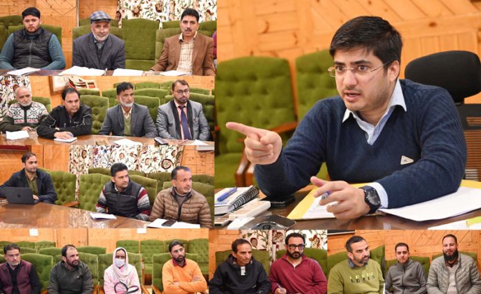 DEO Shopian reviews arrangements for special polling booths.