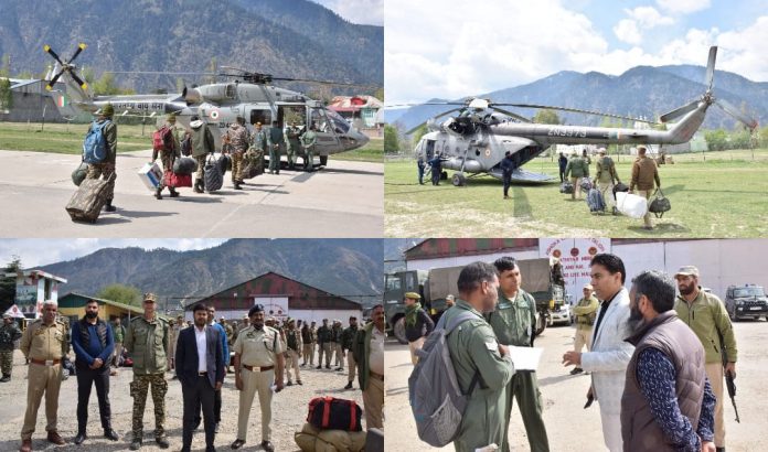 Lok Sabha Polls | 188 Security Personnel Airlifted To Snow-Bound Pockets In J&K’s Kishtwar