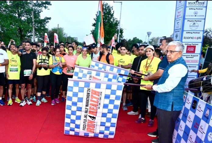 FICCI FLO JKL Organizes Marathon’24 RUN4HEALTH to raise funds for TB Eradication