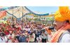 Union Minister Dr. Jitendra Singh addressing a mammoth public rally in Udhampur city on Tuesday.