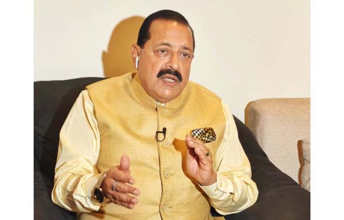Union Minister Dr. Jitendra Singh in an exclusive interview with the 
