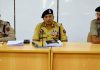 ADGP Jammu, Anand Jain, chairing a meeting of the police officers in Reasi District on Wednesday.
