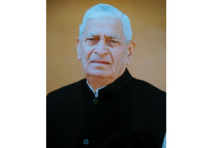 Former minister Govind Ram passes away
