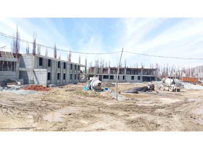 Under construction campus of CUK. -Excelsior/Firdous Ahmad