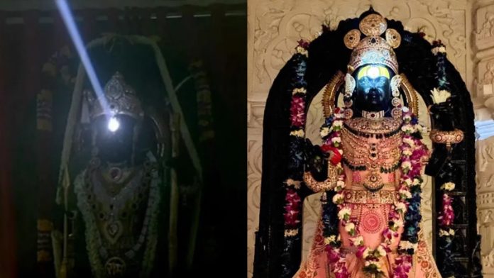 UP: Forehead of Lord Ram Lalla in Ayodhya illuminates with 'Surya Tilak'