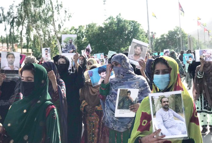 Pakistan: People hold rally against enforced disappearances of Hafiz Tayyab, others in Balochistan